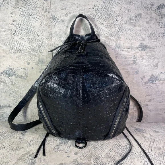 Rebecca Minkoff
Julian Croc - Embossed Backpack Rebecca Minkoff Julian Croissant Croc Embossed Leather  main image 4